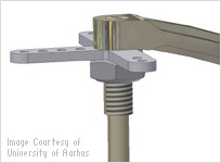 The Inventor model, a 3D digital prototype, let scientists visualize, simulate, and analyze their sensor designs