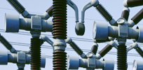 Wind turbines provide utility companies with an alternative power source.