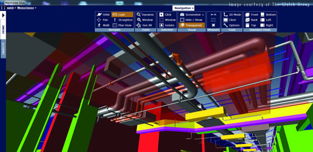 The Walsh Group uses Autodesk project coordination and access software to streamline construction projects
