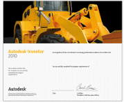 Autodesk Inventor 2010認證工程師