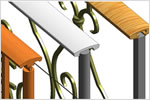 Revit architectural software features railing modelling enhancements.