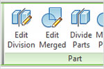 Revit Architecture beinhaltet verbesserte Funktionen für Teilelemente bei der Fertigteilmodellierung.