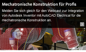 Mechatronische Konstruktion fur Profis: Elektrotechnik CAD