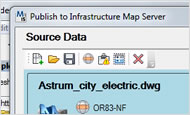 Multiple DWGs with visual and data fidelity in AutoCAD Map 3D.