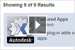 Vídeo de aprendizaje de AutoCAD 2013 con novedades sobre aplicaciones para AutoCAD en Autodesk Exchange