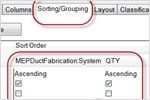 La fonctionnalité de nomenclature du logiciel de conception de systèmes de bâtiments AutoCAD MEP a été améliorée pour permettre d'effectuer des regroupements et des sous-totaux.