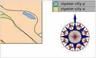 AutoCAD Map 3D: Legende dinamiche, frecce a nord e barre della scala.