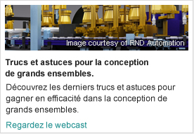 Trucs et astuces pour la conception de grands ensembles.