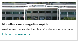 Modellazione energetica veloce