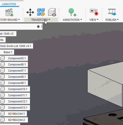 transform components